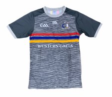 Gaelic Armour Western Gaels Jersey (Melange Grey Red Blue Yellow) Age 9-10